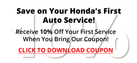 Click to Download Coupon Save on Your Honda's First Auto Service!